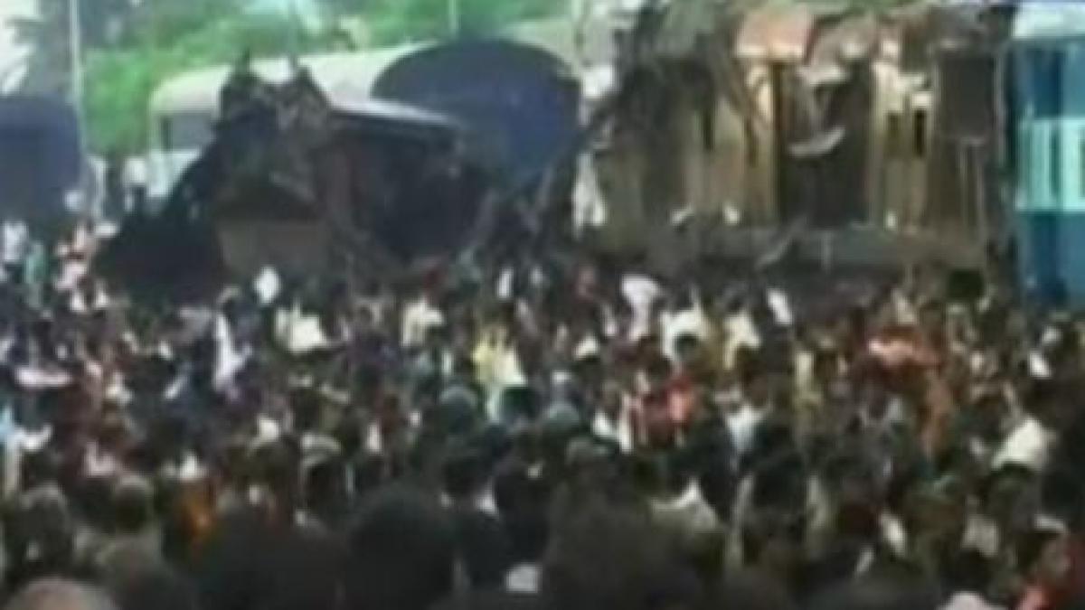 grav accident feroviar in india 60 de oameni au murit peste 150 au fost raniti