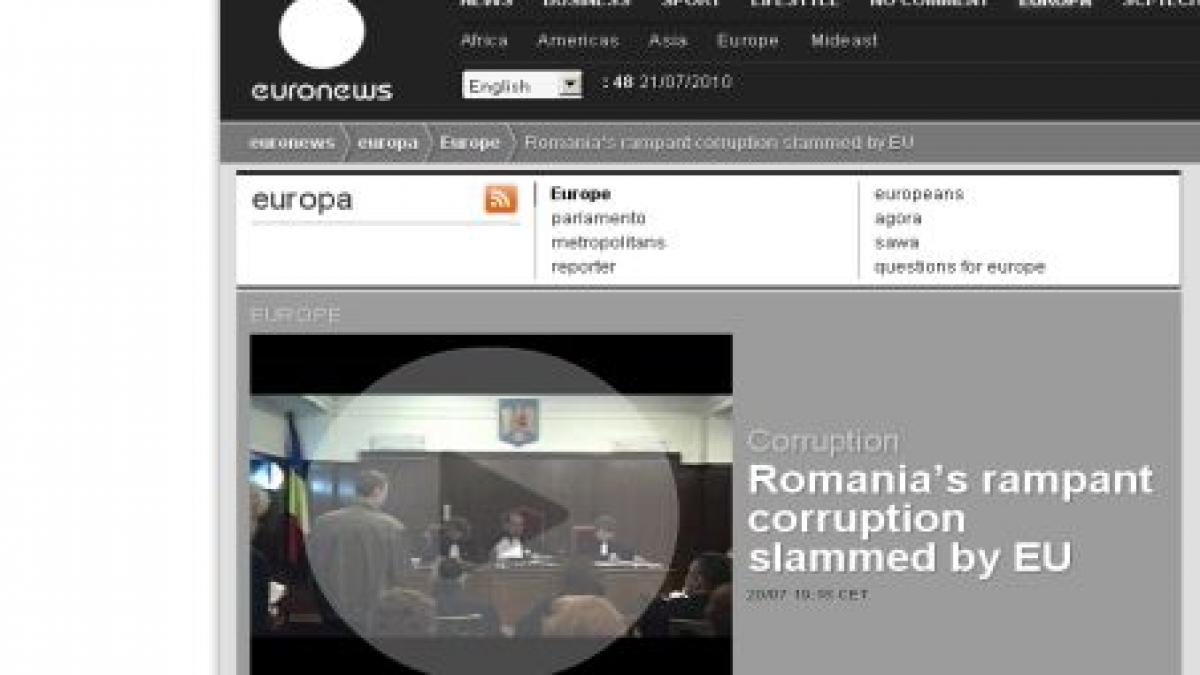 presa straina romania a picat examenul ce pe justitie