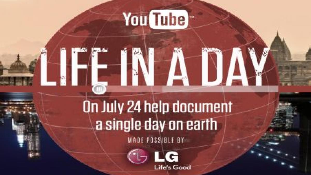 life in a day primul film documentar cu continut generat de utilizatorii youtube produs de ridley