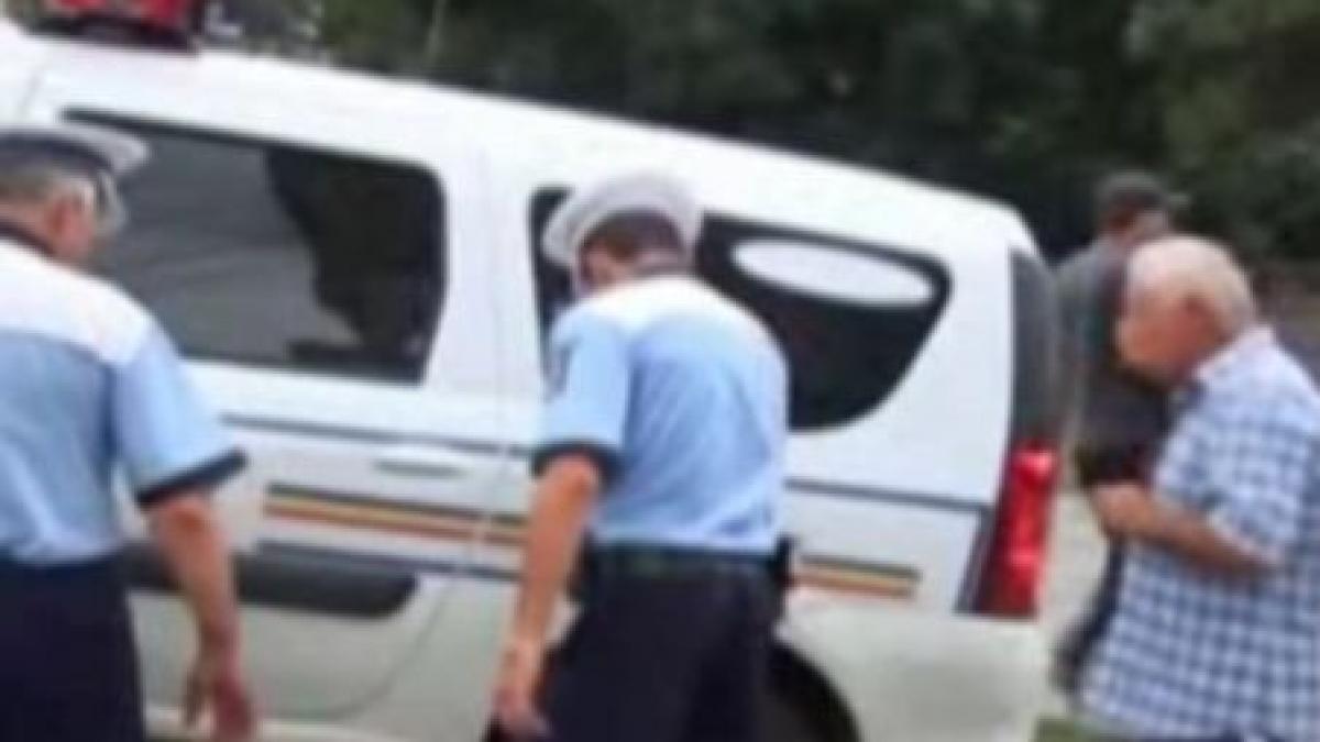 masina de politie implicata intr un accident din centrul buzaului video