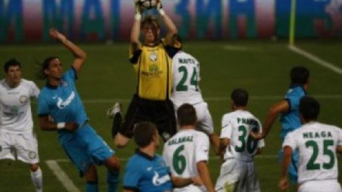 unirea urziceni scapa cu un 0 0 impotriva lui zenit in liga campionilor