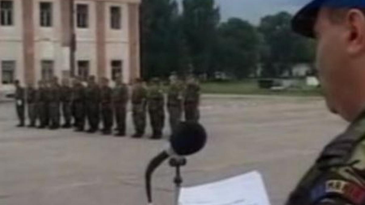 ceremonii de comemorare a militarilor care au pierit in tragedia din bucegi video