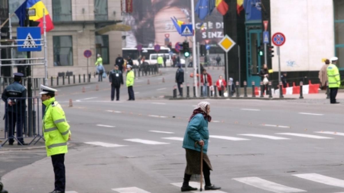 circulatia rutiera restrictionata pe calea victoriei din capitala de ziua imnului national