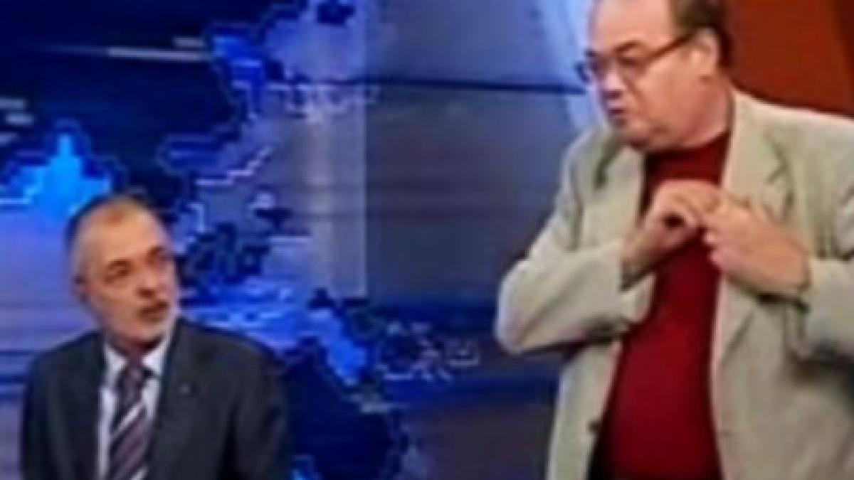 razboiul patronatelor dan matei agathon pleaca din platoul antenei 3 dupa ce este insultat de cezar