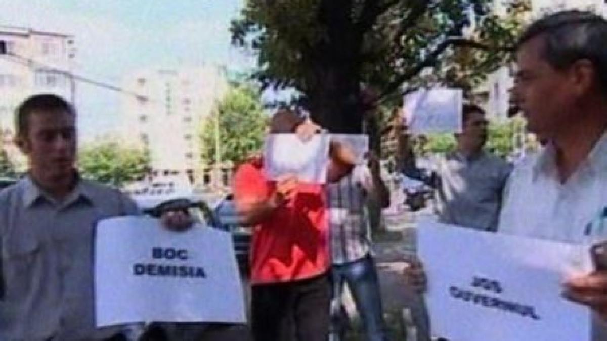 protest spontan la politia comunitara din sectorul 1 al capitalei