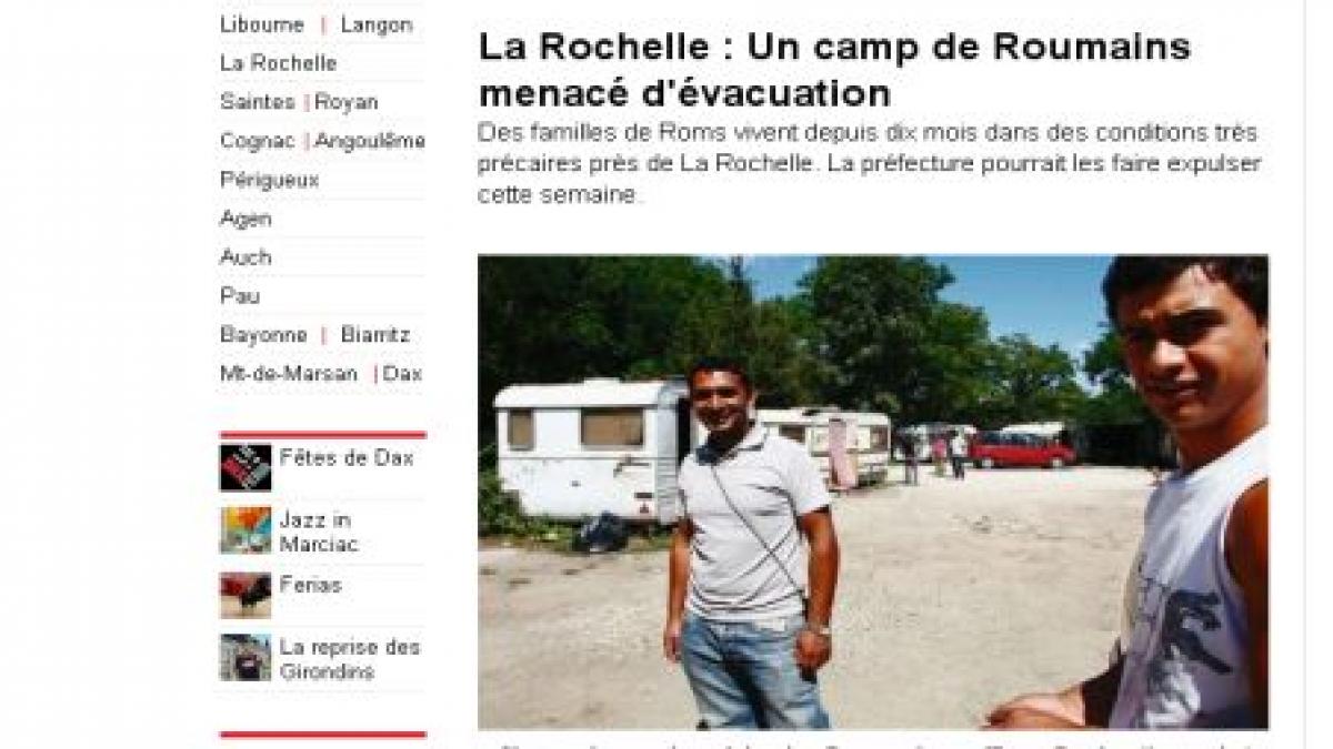 un supermarket din franta a interzis accesul tiganilor din romania