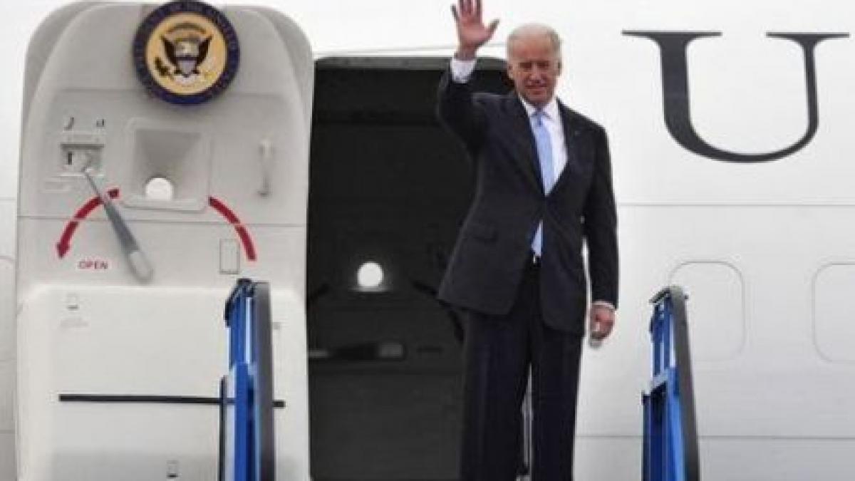 suflul aeronavei lui joe biden a rasturant un avion turistic