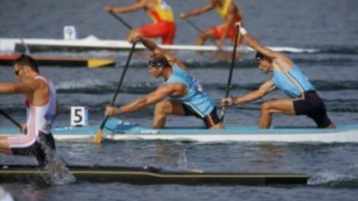 echipajul masculin de canoe dublu al romaniei a castigat medalia de aur la cm de la poznan