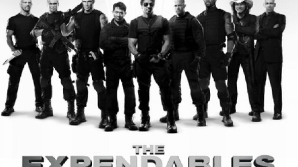 filmul de actiune the expendables primul loc in box office ul nord american