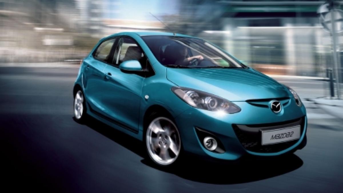 mazda2 cu facelift va fi prezentata la paris in premiera europeana foto