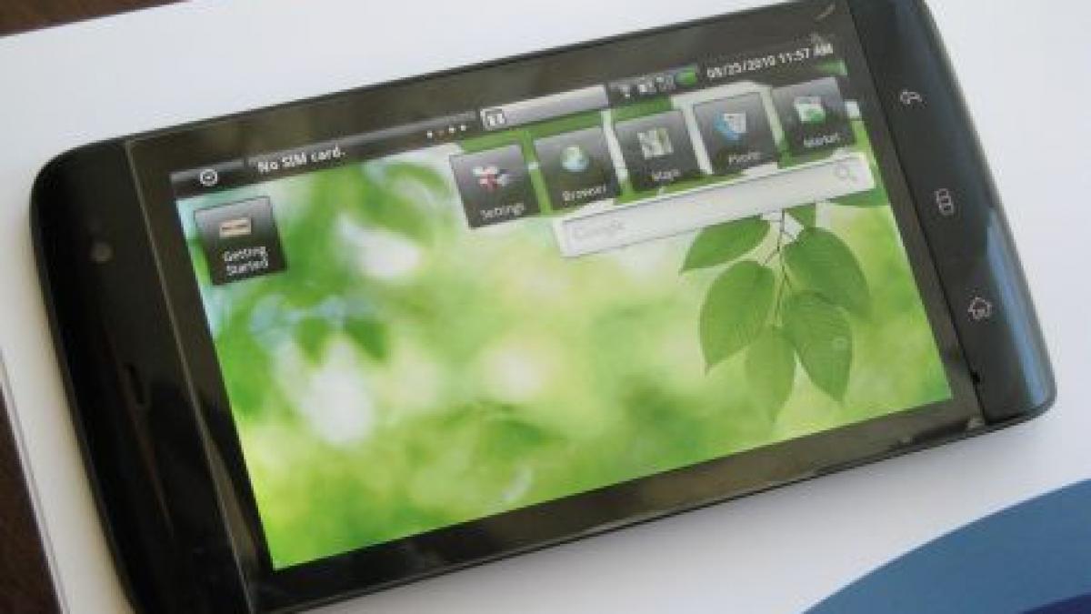 dell streak tableta smartphone lansata oficial in romania foto video