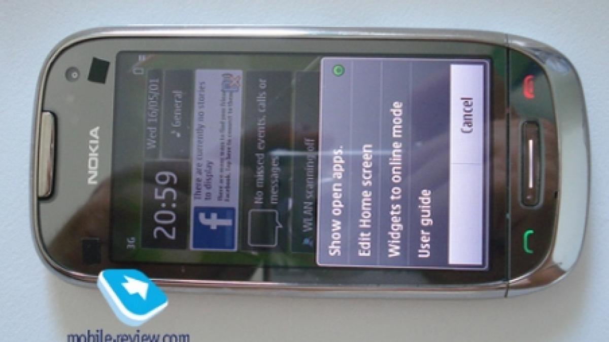 nokia c7 cu symbian 3 testat de un blog desi oficial inca nu exista foto