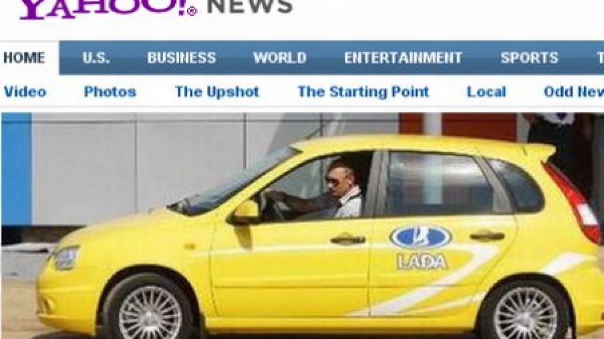 putin aventurierul va conduce 2 000 de kilometri intr o lada galbena ca sa testeze o autostrada