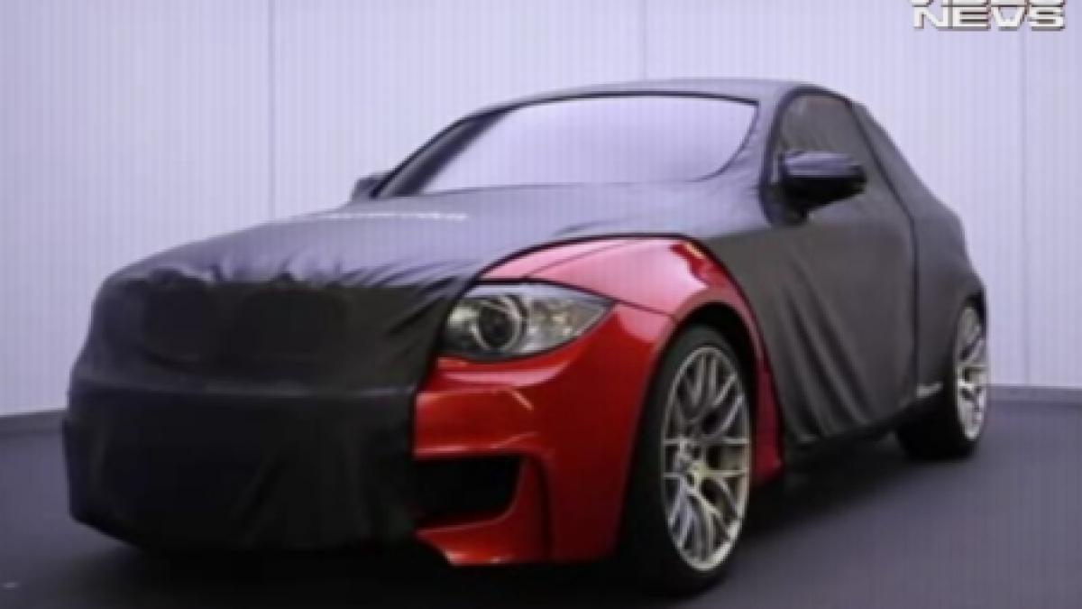 bmw seria 1 m coupe intr un video teaser facut public de producator video