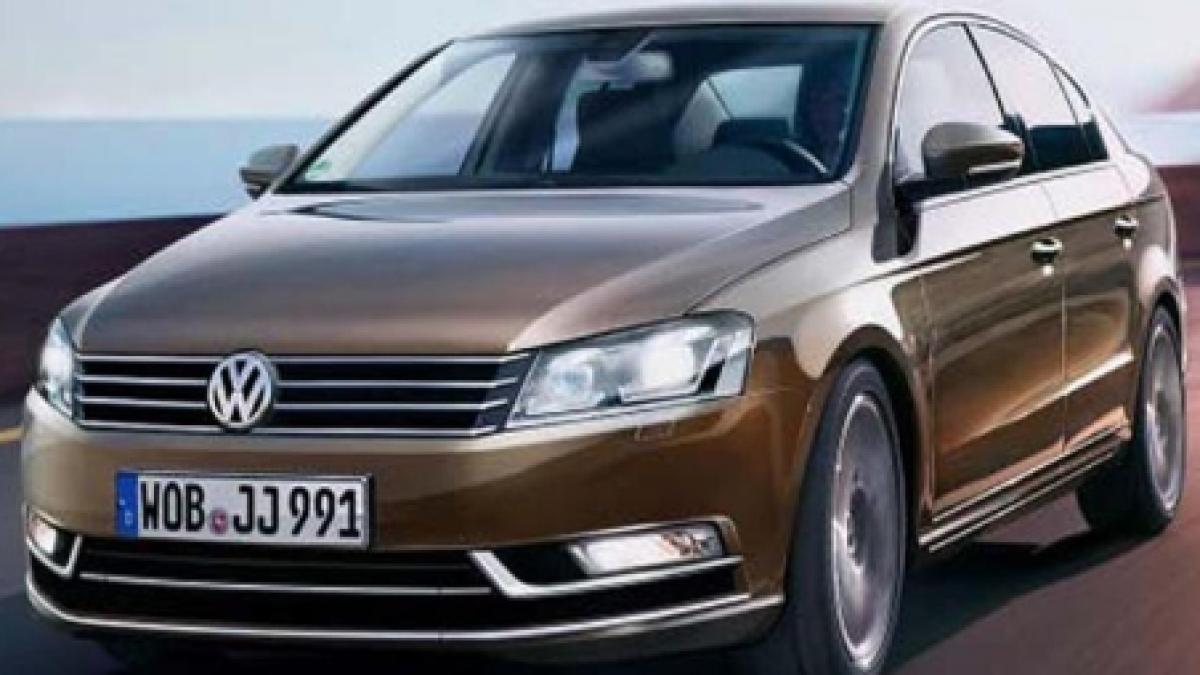 volkswagen passat 2011 intr o fotografie scapata pe net