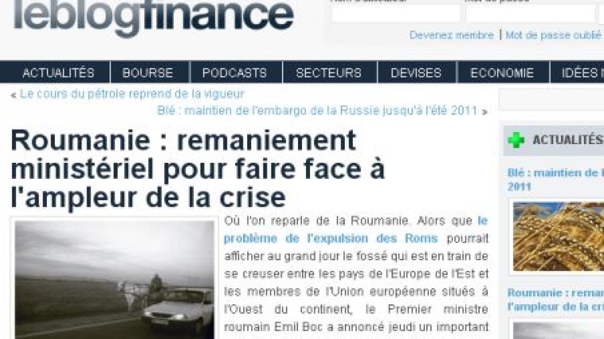 remanierea in presa internationala schimbarea este dezamagitoare