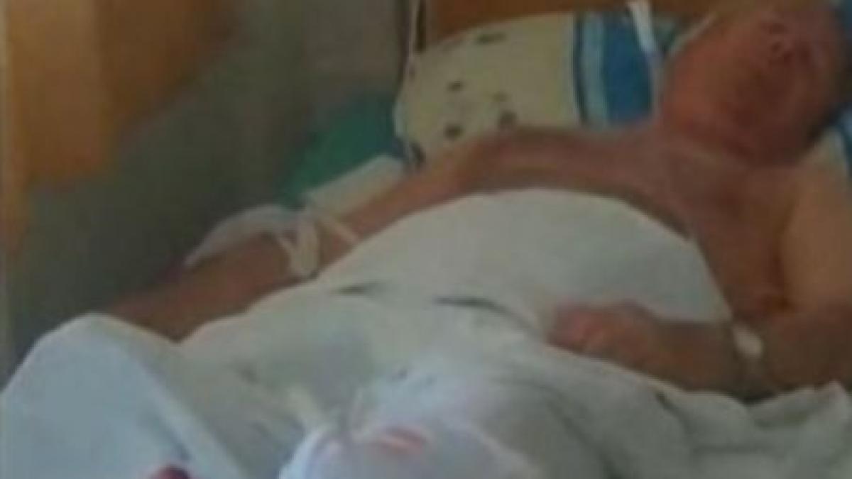 un batran striga de pe patul de spital copiii de bani gata sunt pregatiti de accidente trebuie