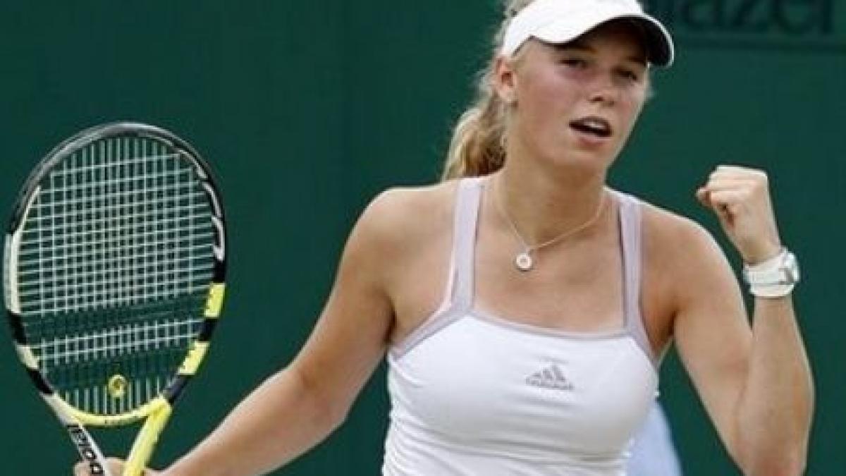 caroline wozniacki a invins o pe maria sharapova la us open