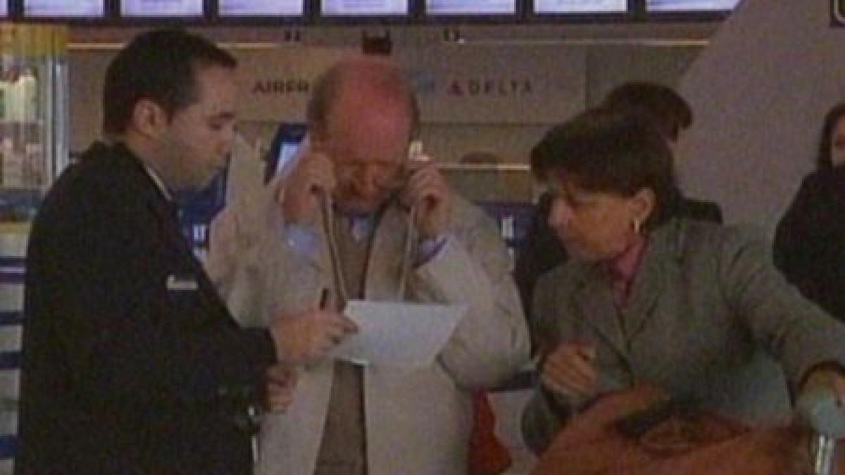 pasagerii unei curse madrid timisoara blocati pe aeroportul din budapesta video