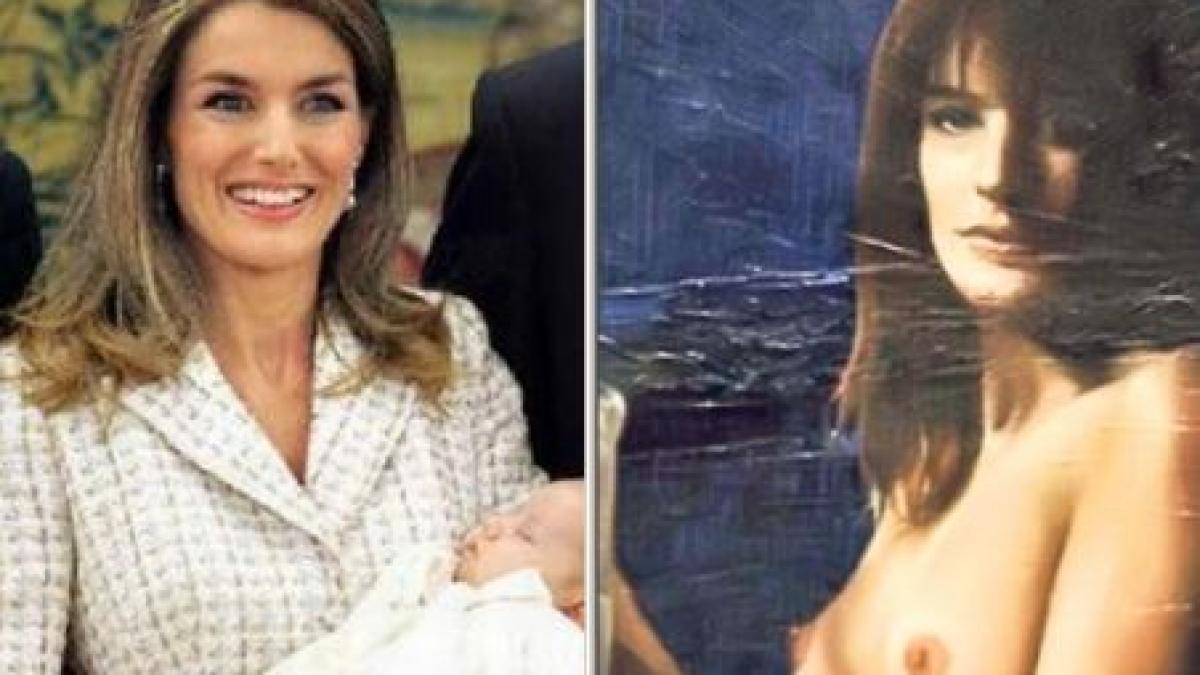 scandal in spania printesa letizia a pozat nud in tinerete foto