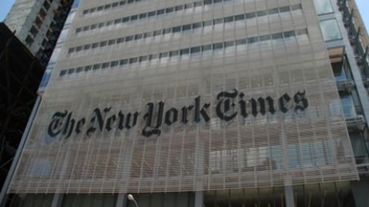 ziarul the new york times va renunta la versiunea tiparita