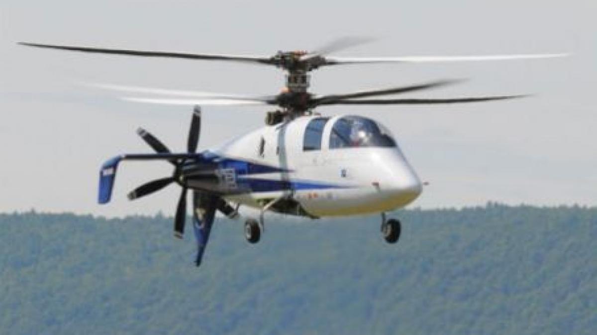 sikorsky x2 este cel mai rapid elicopter din lume a atins viteza de 430 km ora