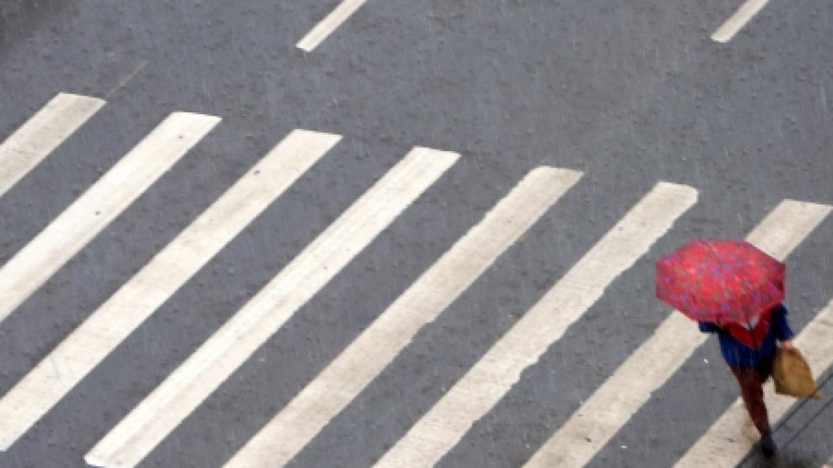 braila tanara palmuita de un sofer care era sa o loveasca pe trecerea de pietoni