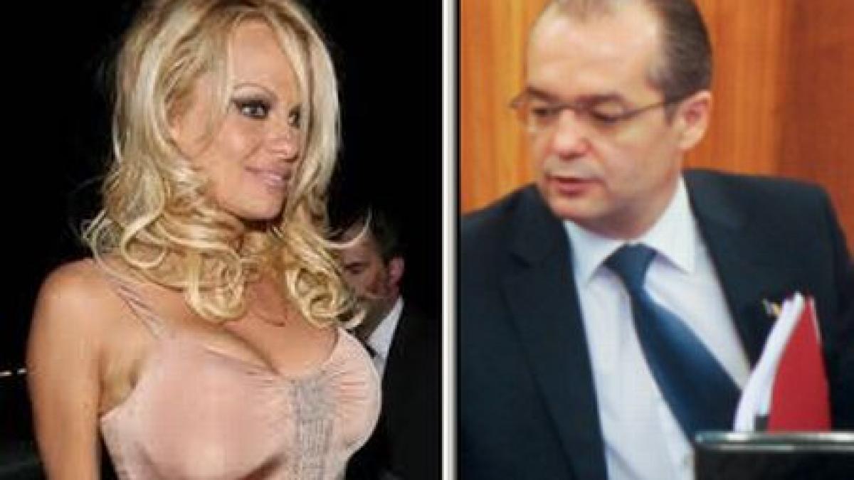 ce i ar fi putut spune pamela anderson lui emil boc