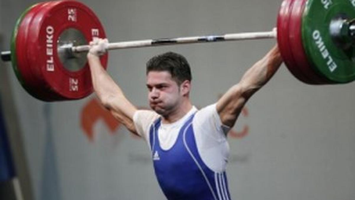 ninel miculescu medalie de bronz la campionatul european de haltere