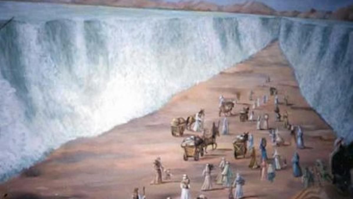 cercetator american nu moise a despartit apele ci vantul