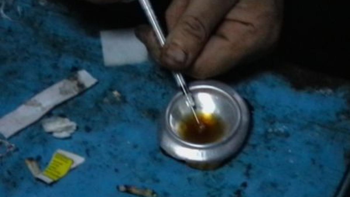 heroina data drept pomana la o inmormantare din ferentari