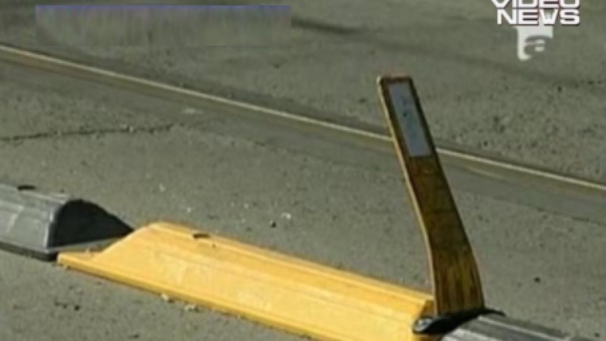 primaria cheltuie milioane de euro pe separatoarele dintre benzile de circulatie si pe urme de pasi