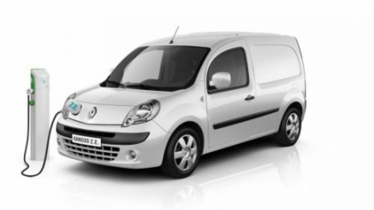 renault kangoo express z e un vehiculul comercial compact in totalitate electric foto