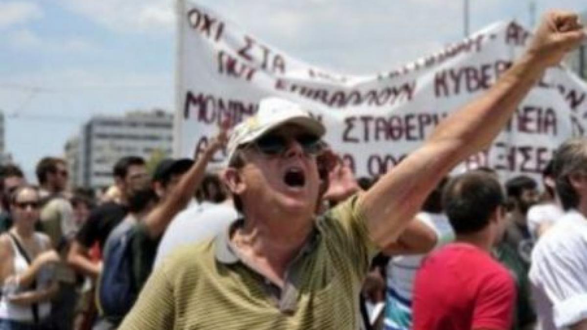 grecia greva transportatorilor provoaca o criza a bunurilor de consum