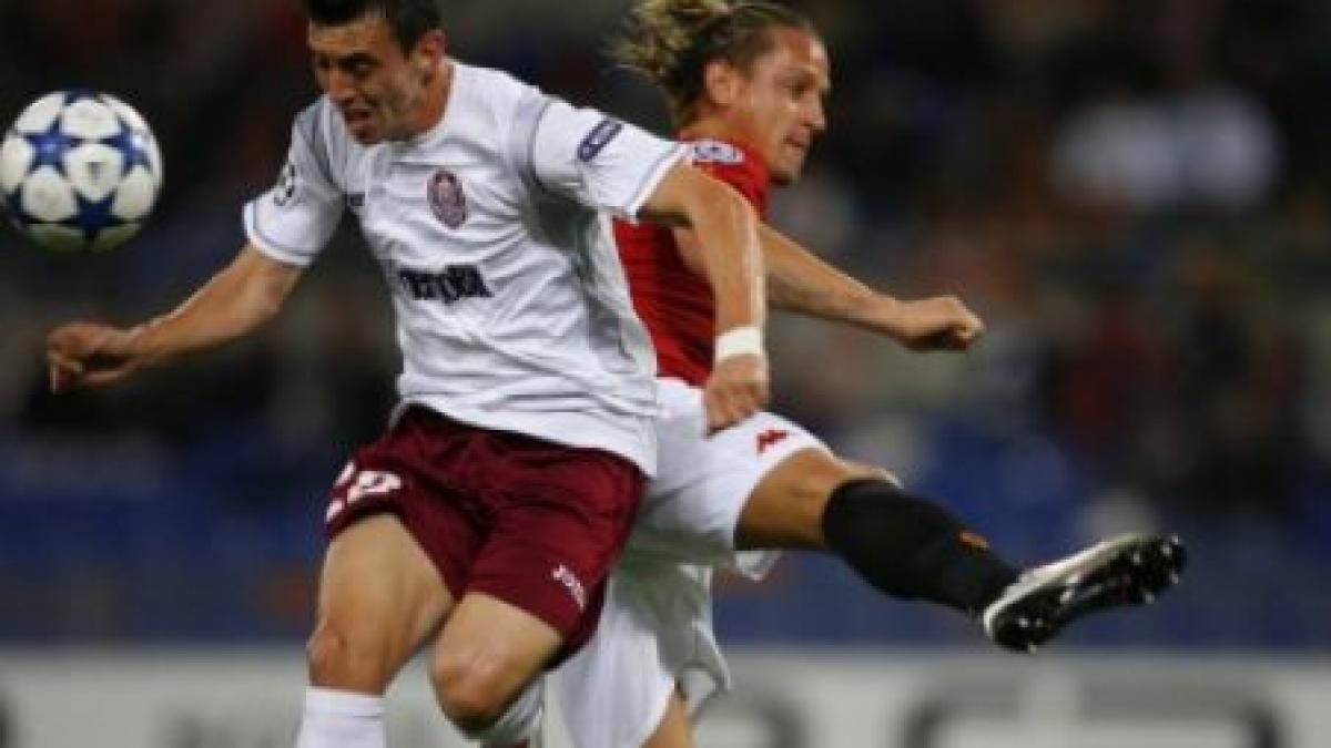 as roma si a luat revansa 2 1 cu cfr cluj rada a marcat in poarta lui lobont