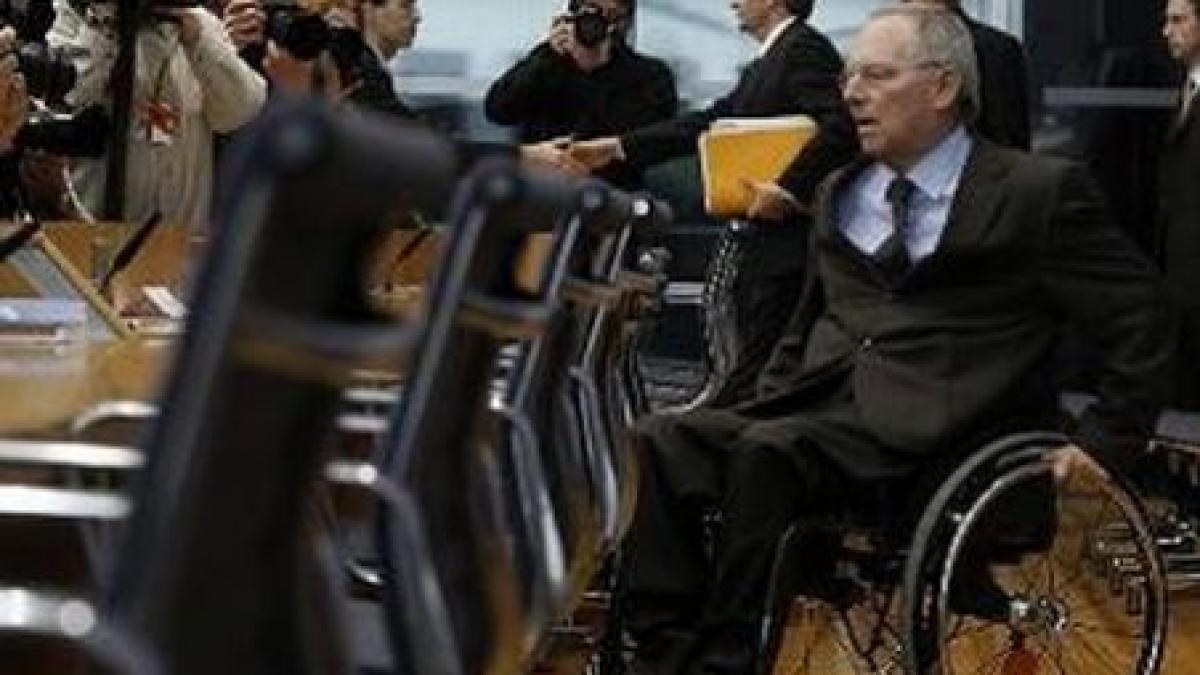 ministrul german de finante spitalizat pentru circa patru saptamani