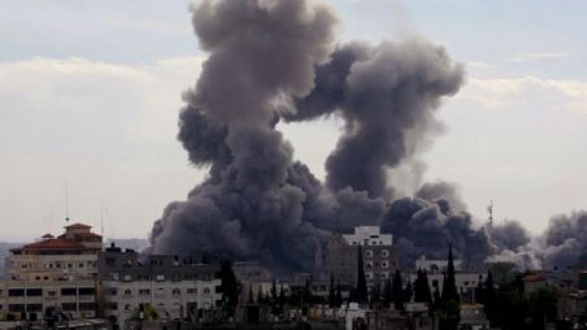 trei palestinieni din gaza ucisi intr un raid al aviatiei israeliene