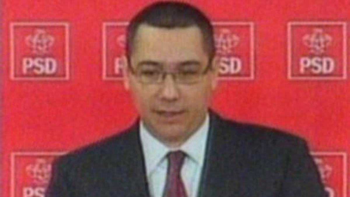 ponta rasturnarea cabinetului boc si formarea unui guvern de criza prioritare pentru psd video