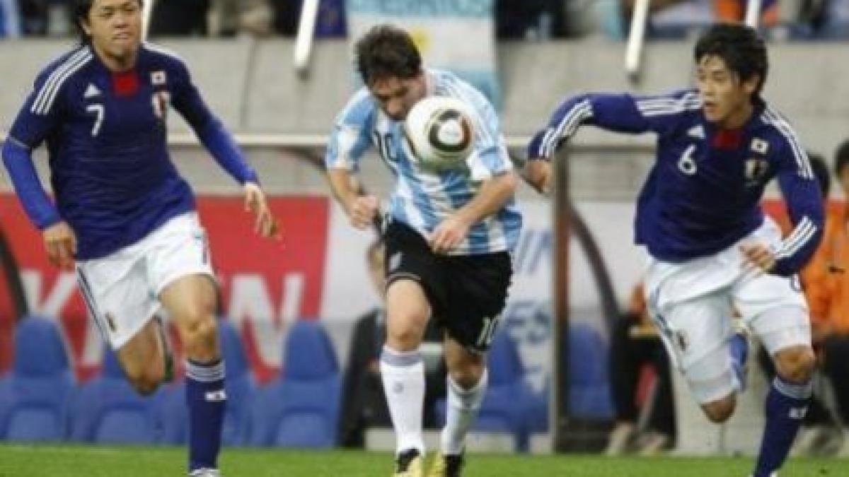 messi co invinsi de japonia intr un amical scor 0 1