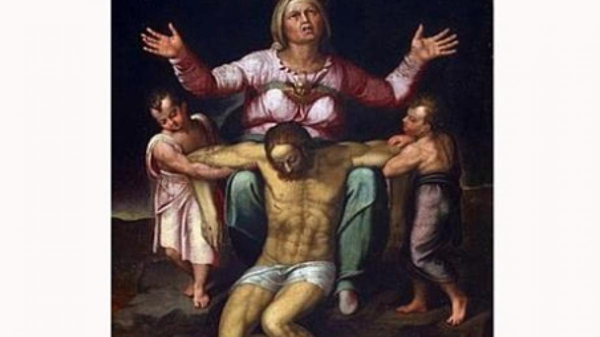 pictura de 300 milioane dolari care ar putea fi a lui michelangelo descoperita in spatele unei