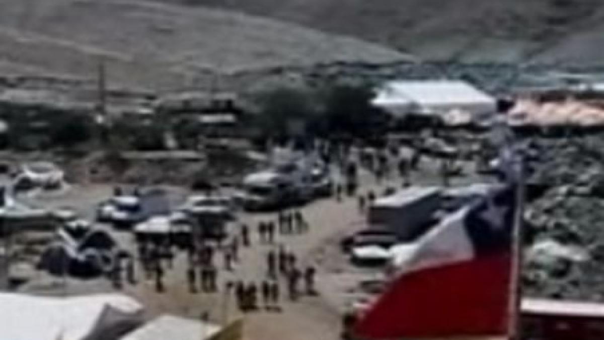 colegii minerilor chilieni blocati in subteran protesteaza fata de pierderea locurilor de munca