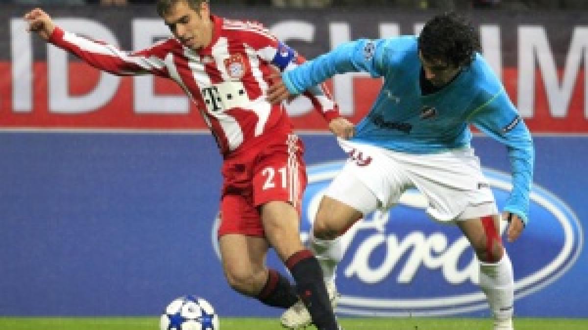 cfr cluj inscrie de patru ori la munchen dar bayern castiga cu 3 2