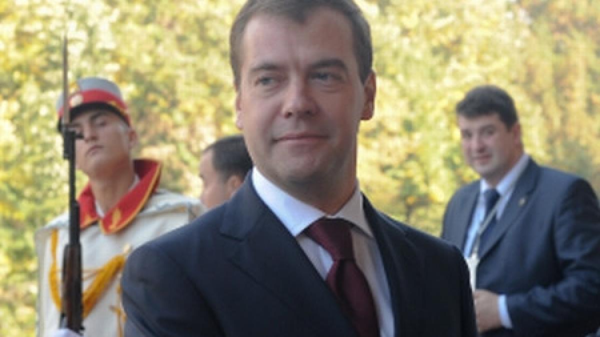 medvedev romania trebuie sa fie mai calma in negocierile privind transnistria