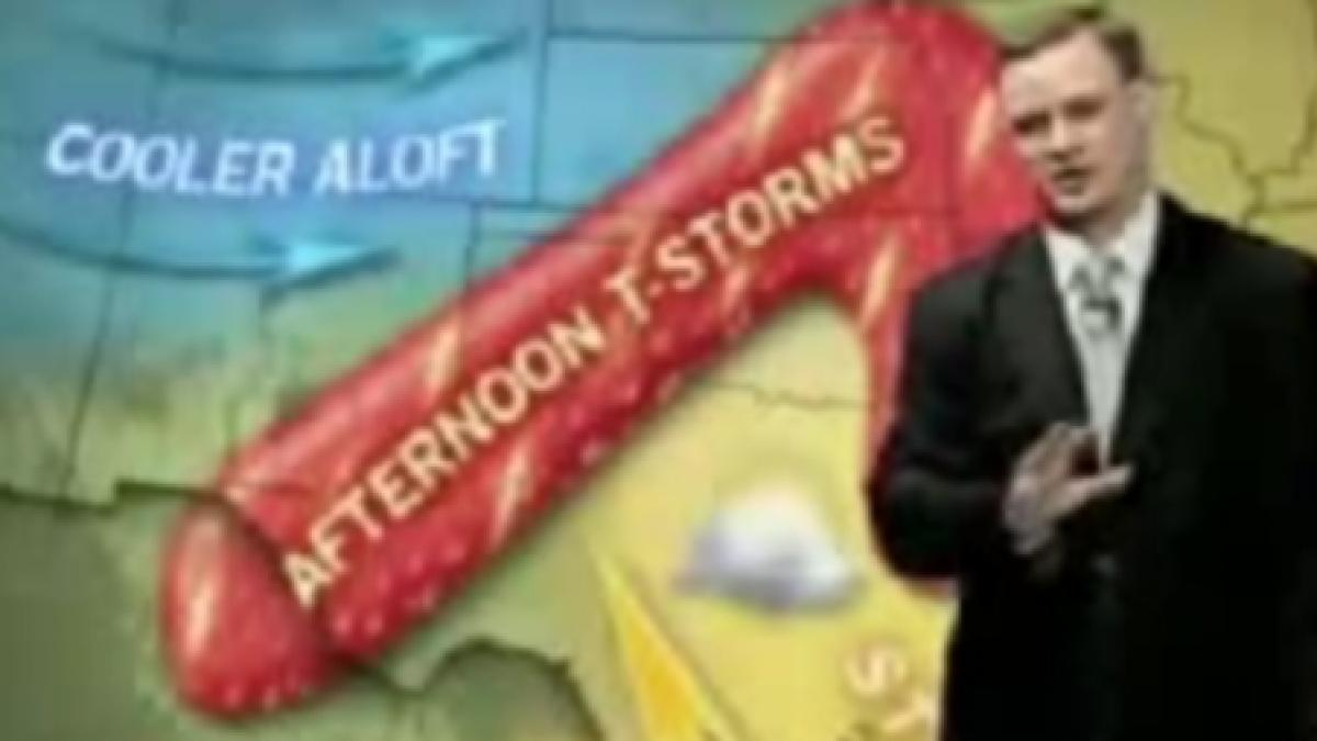 harta meteo in forma de penis