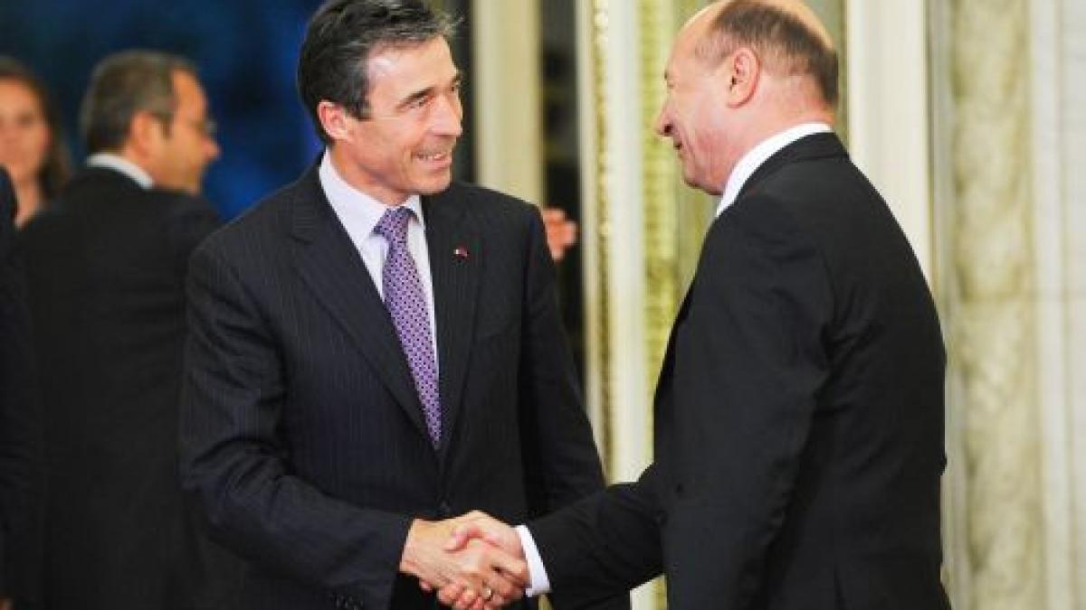 dialog basescu rasmussen despre mitingul din capitala nu inseamna ca alti 10 milioane sunt fericiti