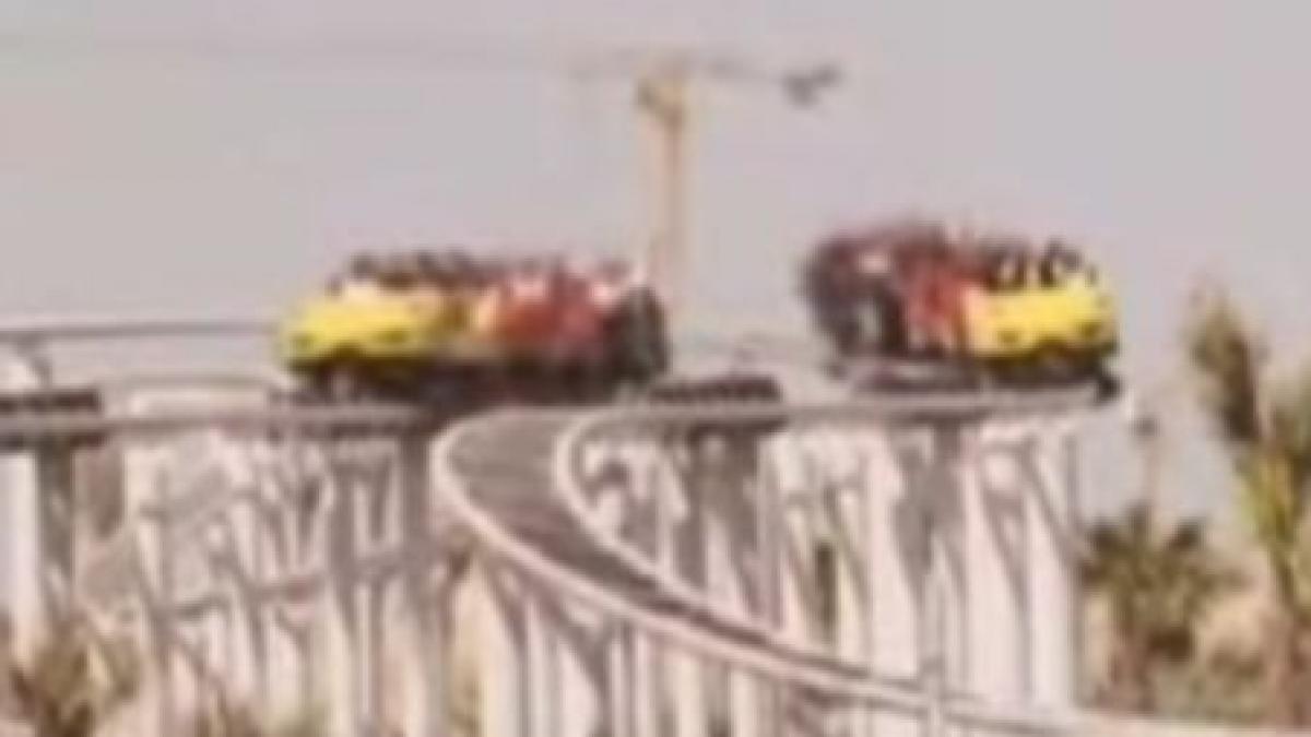 s a deschis cel mai rapid rollercoaster din lume in parcul de distractii ferrari din abu dhabi