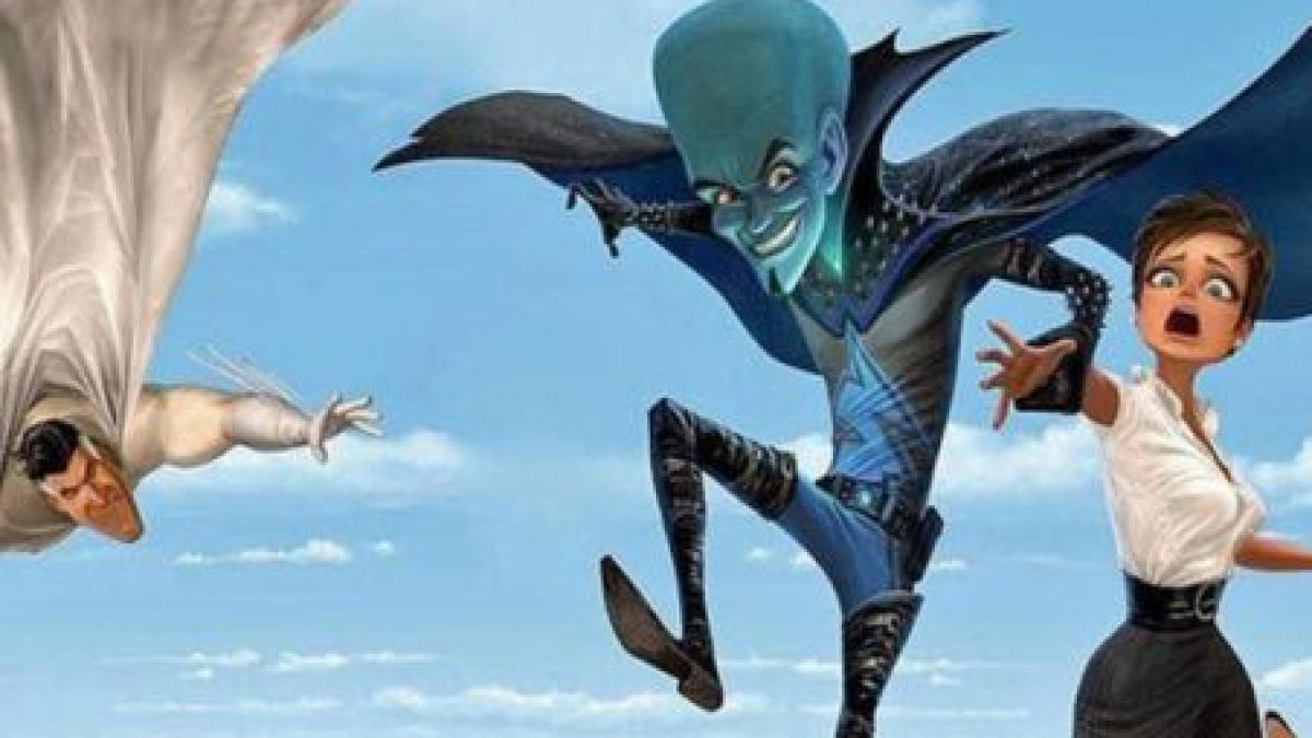 brad pitt in rolul unui super erou in animatia megamind