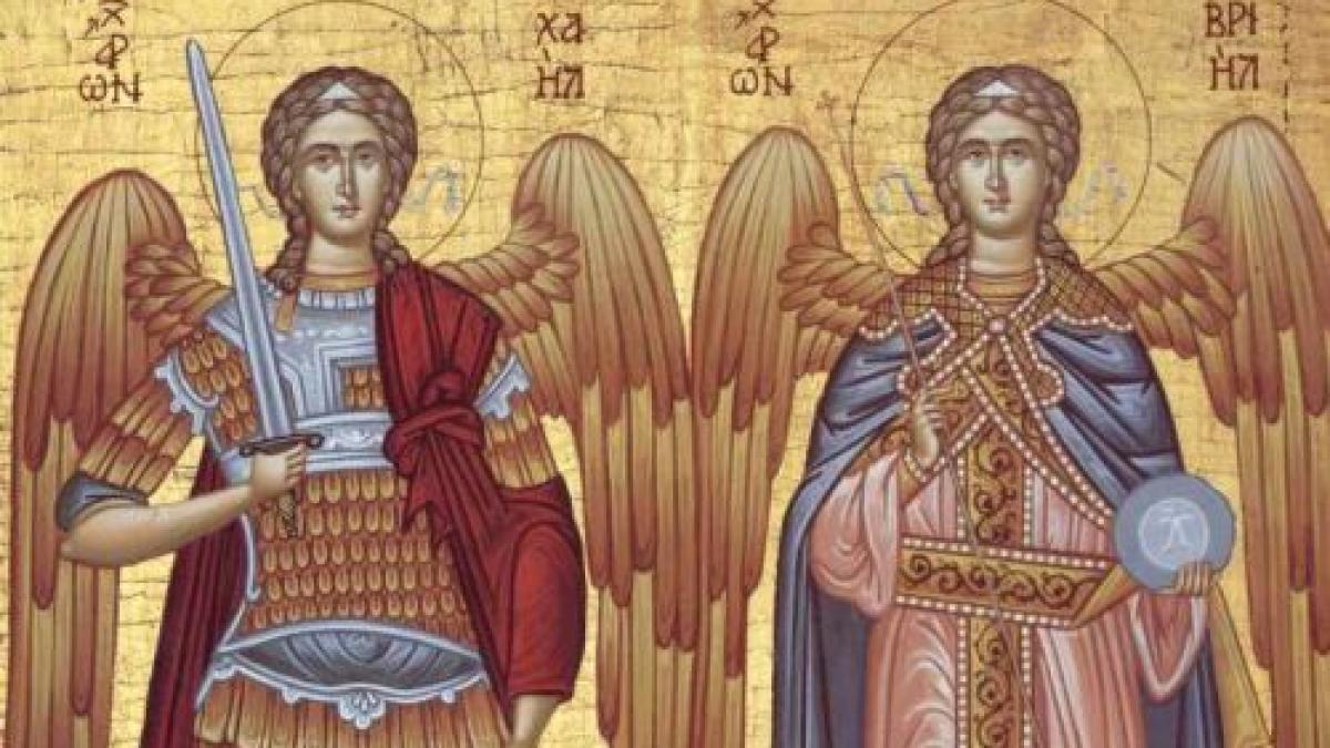 credinciosii ortodocsi si catolici sarbatoresc sfintii arhangheli mihail si gavriil