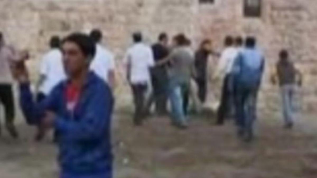 conflictul dintre palestinieni si colonistii evrei a fost transpus intr un meci de fotbal amical