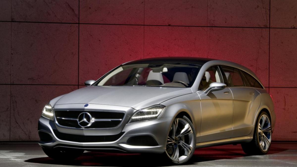 mercedes cls shooting brake concept va fi produs in serie